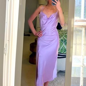 satin gorgeous dress worn once